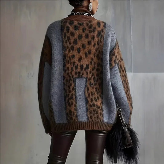 Leopard Print Sweater
