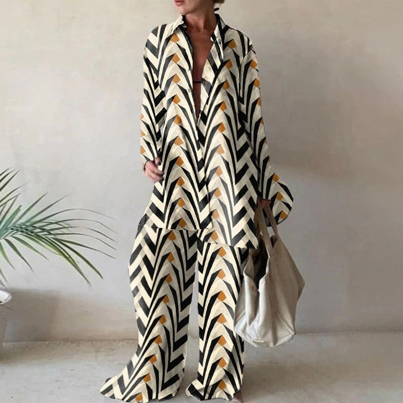 Andra Suit (Blouse/Pants)