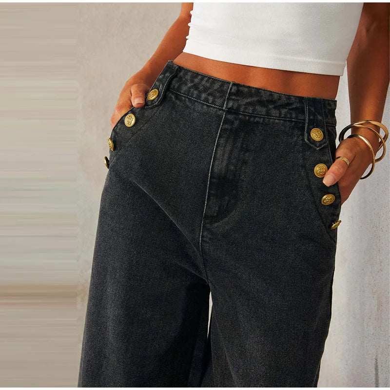 Patricia Denim Set (Vest/Pants)