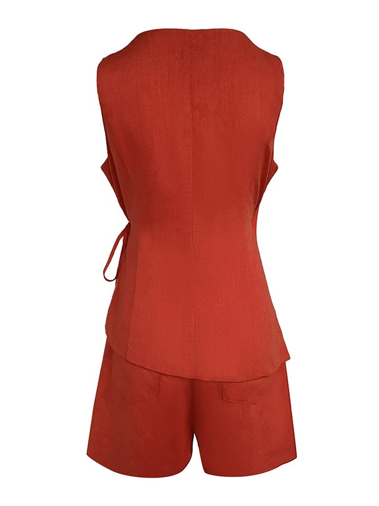 Nora Set (Shorts/ Vest)