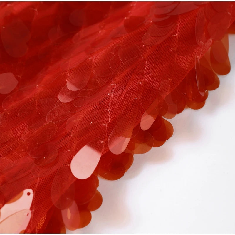 Glitter Sequins Evening Dress