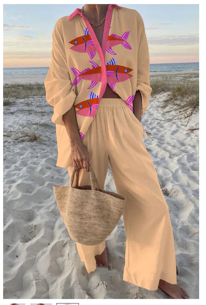 Eleanora Suit (Blouse/Pants) - 20 options