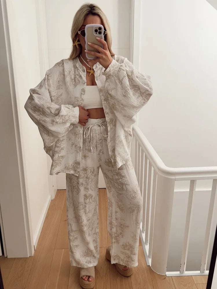 Barbara Set (Blouse/Pants)
