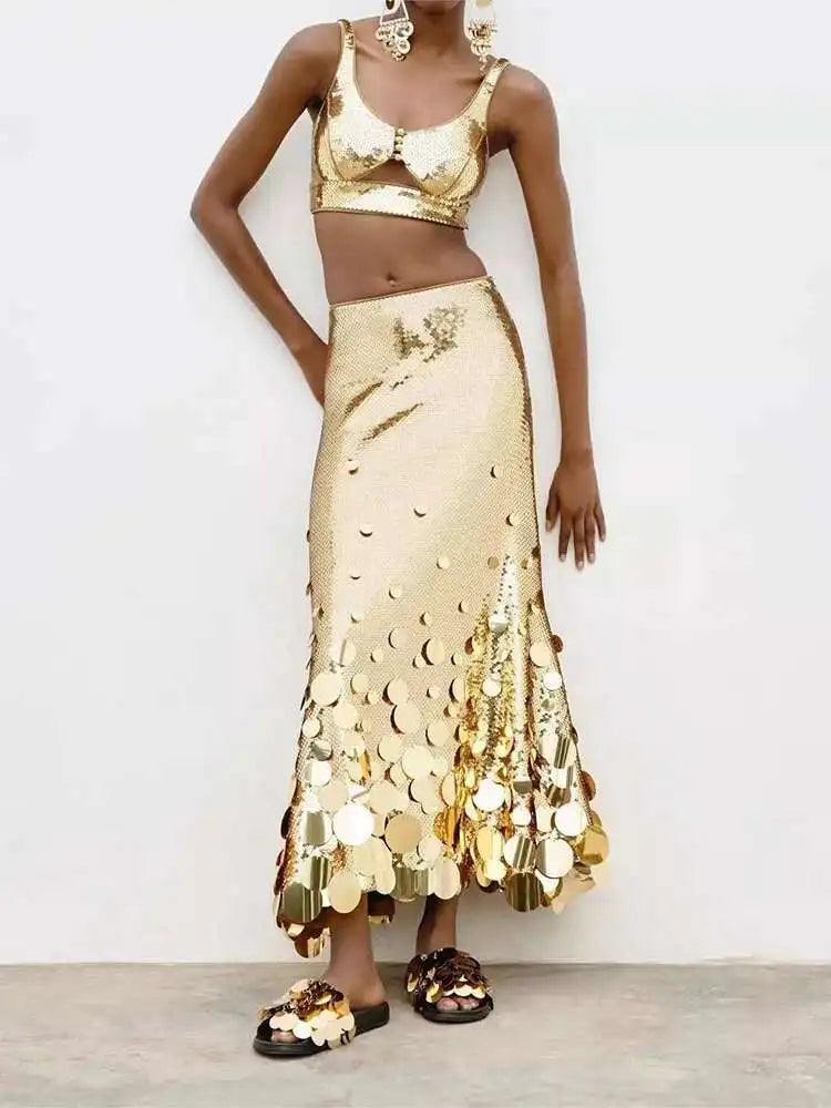 Kristina Sequins Skirts