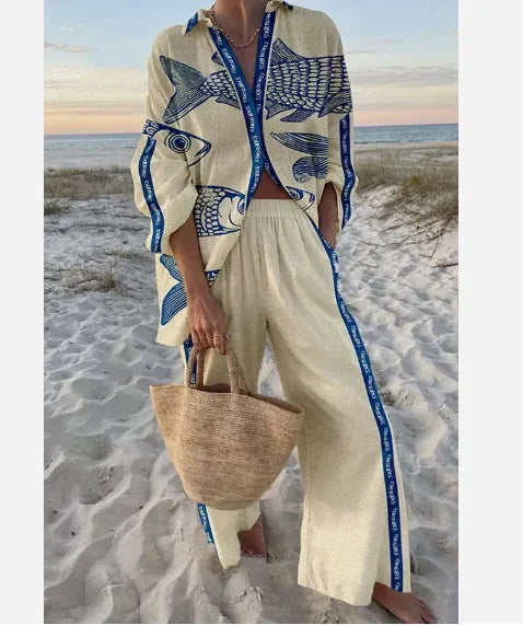 Eleanora Suit (Blouse/Pants) - 20 options