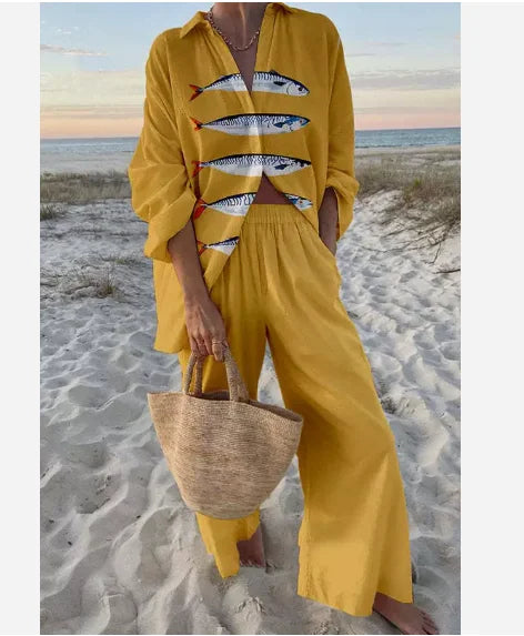 Eleanora Suit (Blouse/Pants) - 20 options