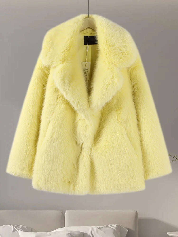 Barbara Faux Fur Coat