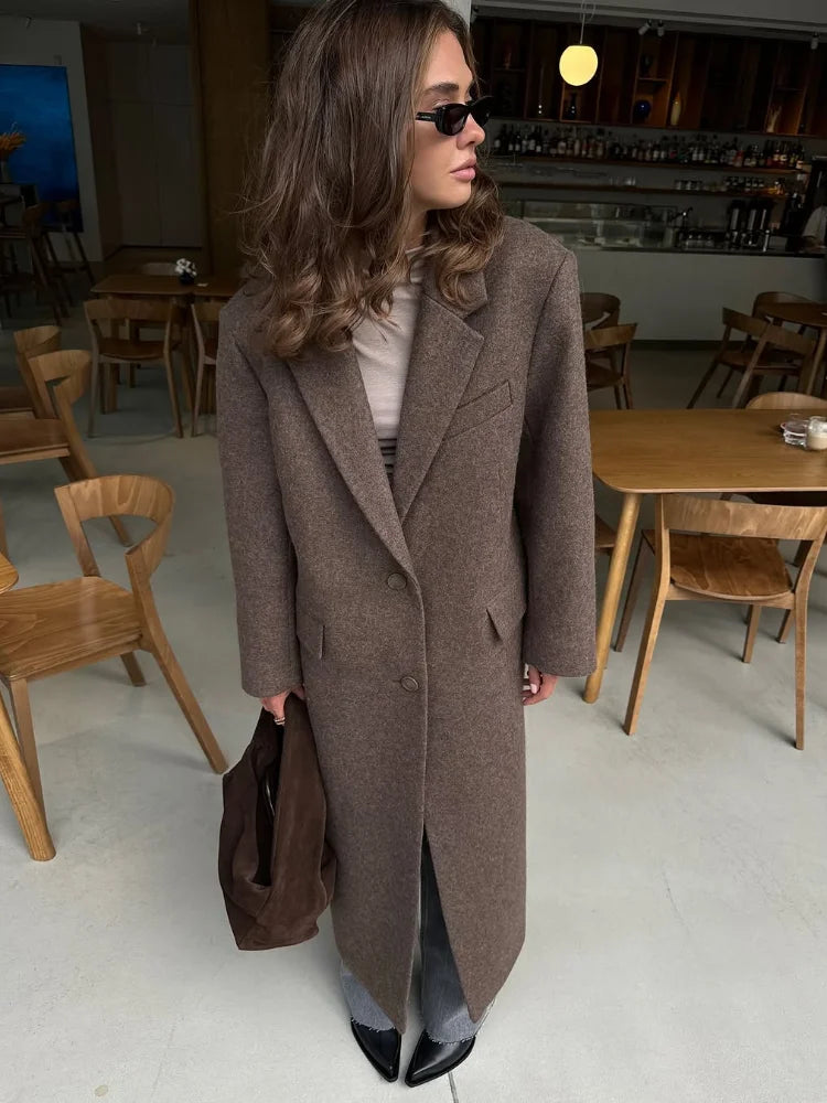 Stephanie Wool Overcoat
