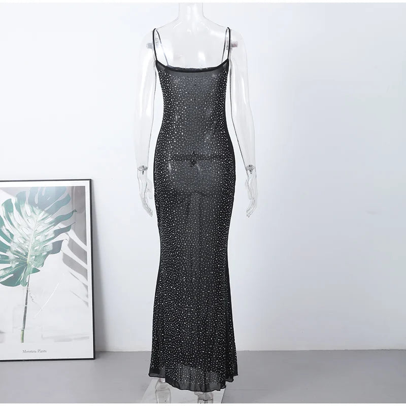 Diamond Slim Dress (Maxi/Mini)