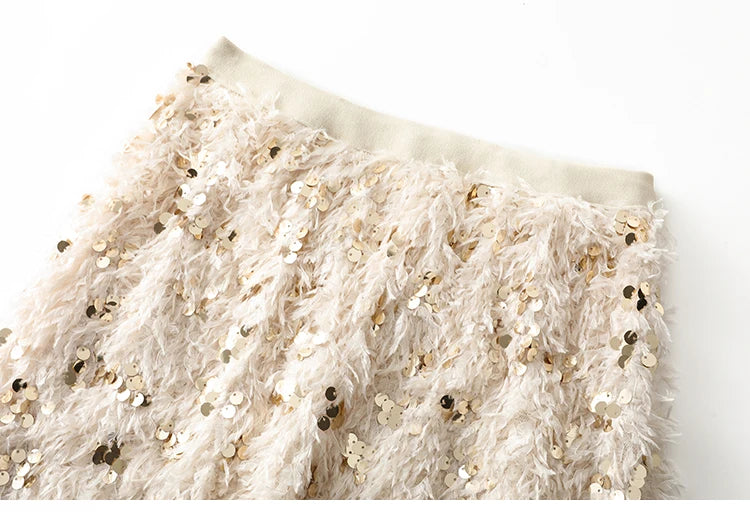 Marie Sequined Skirt
