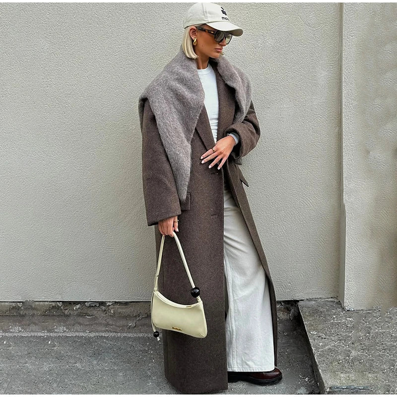 Stephanie Wool Overcoat