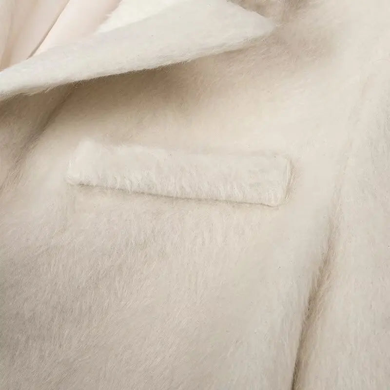 Kathy Fur-Effect Blazer