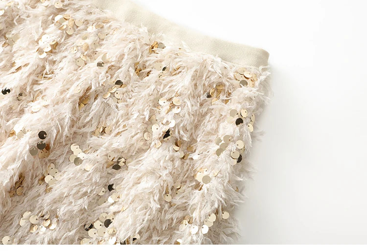 Marie Sequined Skirt