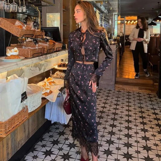 Betty Set (Cardigan/Skirt)