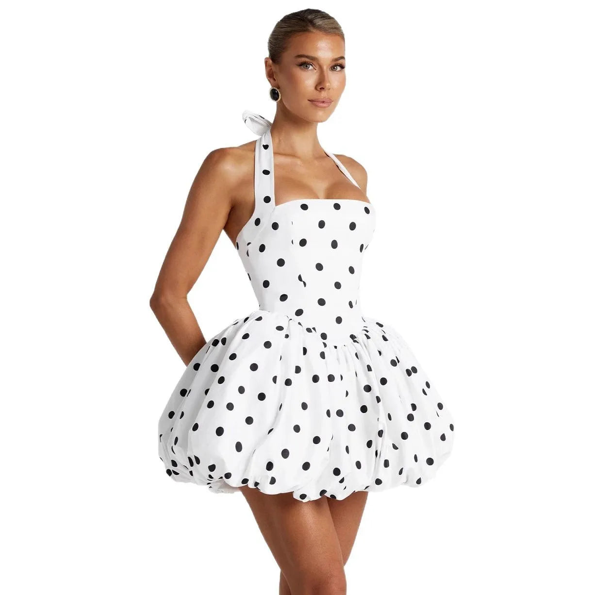 Monica Polka dot Dress