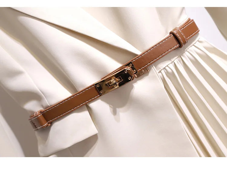 Elizabeth Pleated  Dress