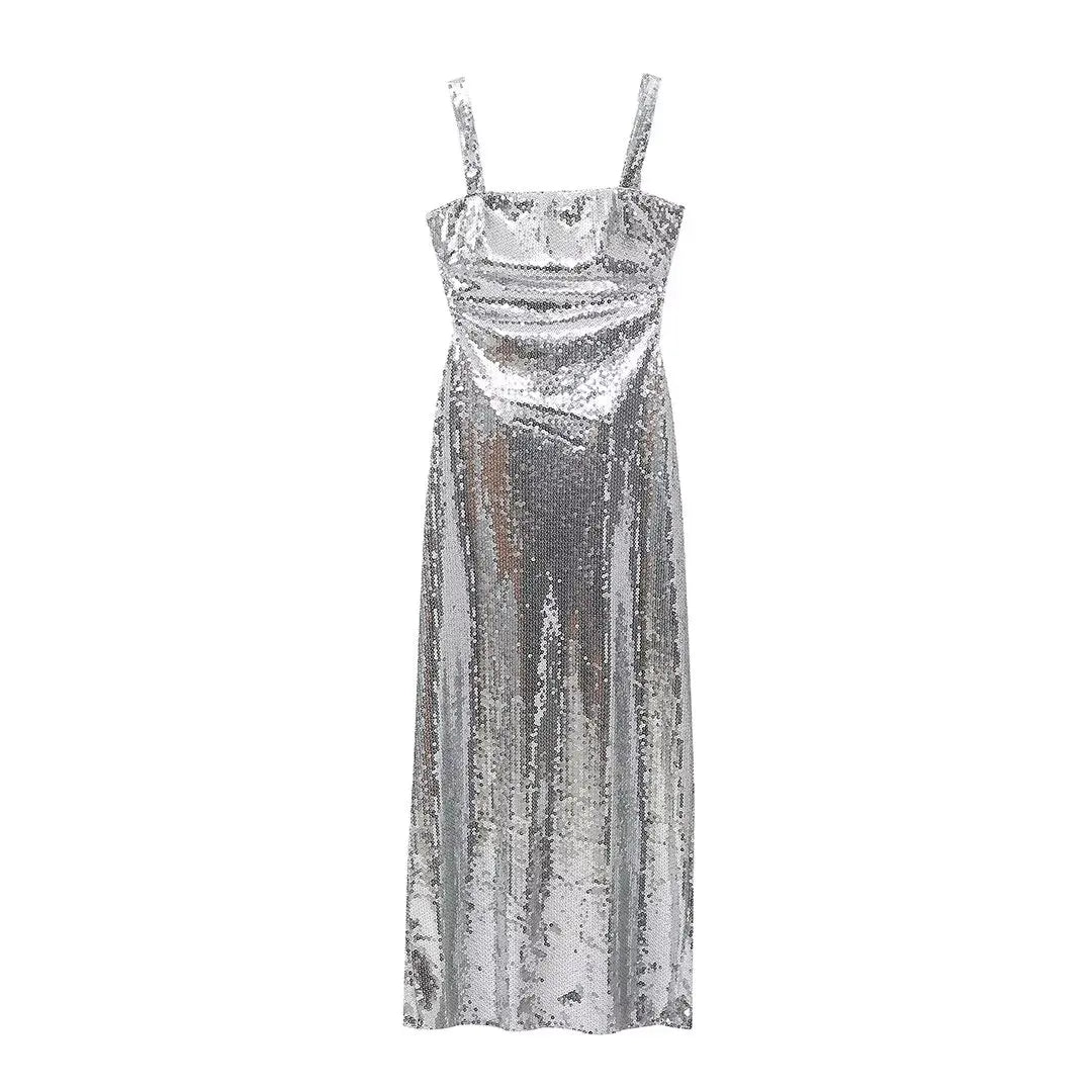 Amanda Sequins Dress