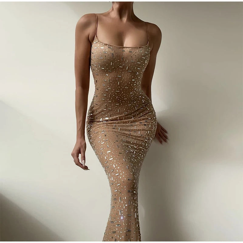 Diamond Slim Dress (Maxi/Mini)