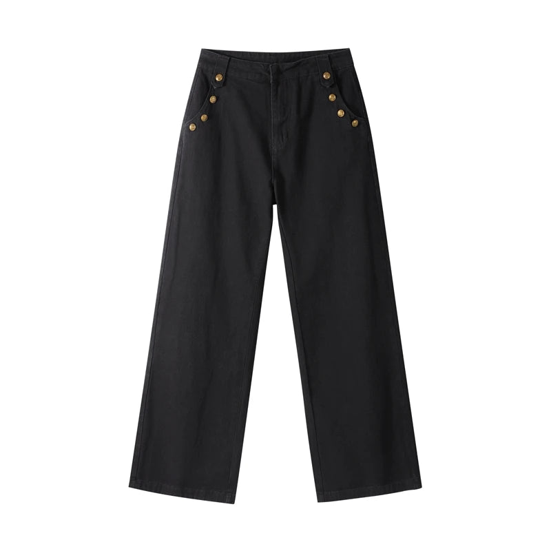 Patricia Denim Set (Vest/Pants)