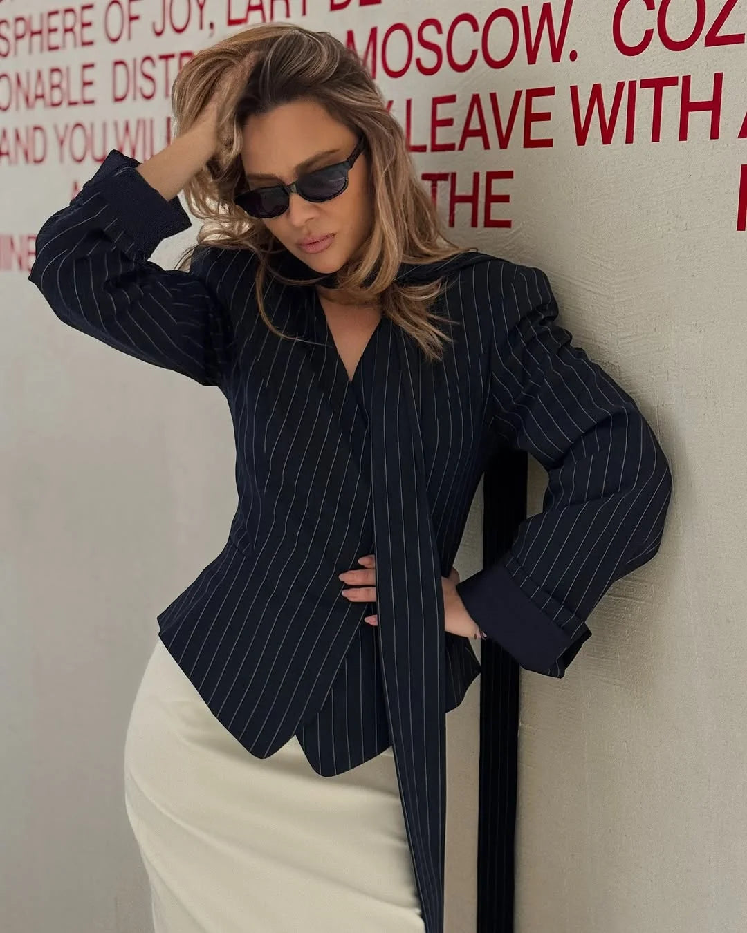 Sarah Set(Scarf/Jackets/Skirt)