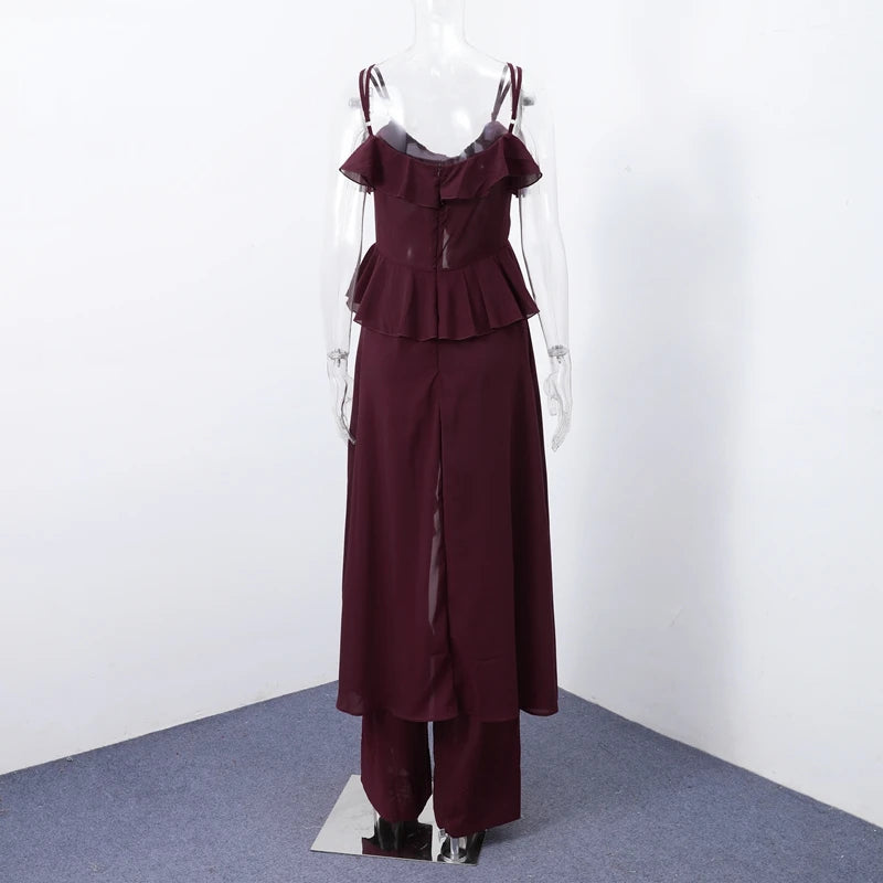 Sonia Elegant Set (Top/Pants)
