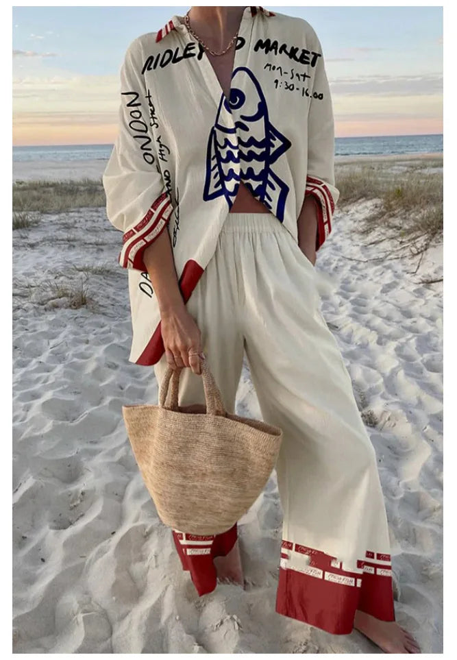 Eleanora Suit (Blouse/Pants) - 20 options