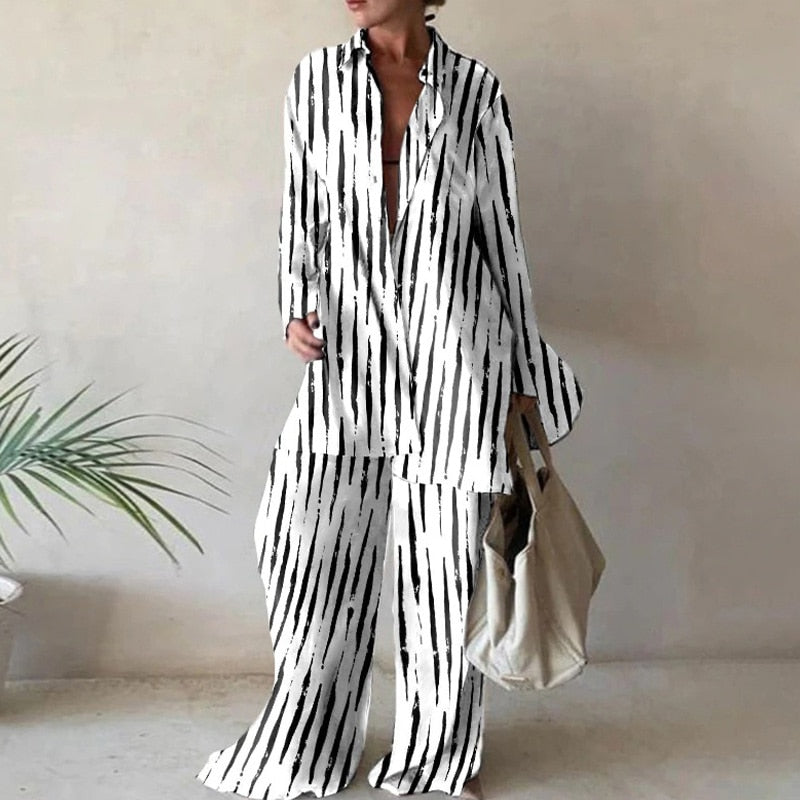 Andra Suit (Blouse/Pants)