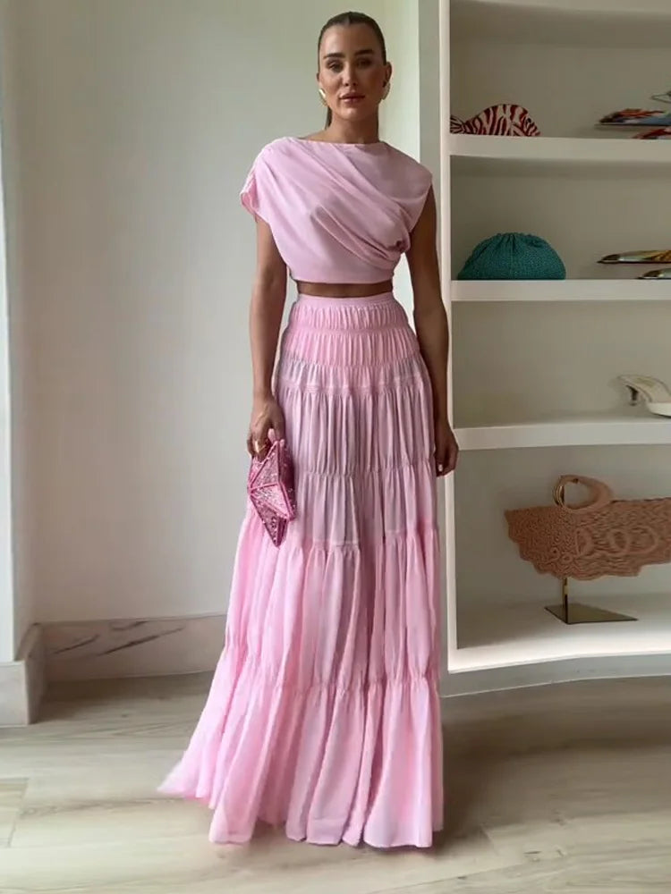 Janet Set (Crop Top/Skirt)