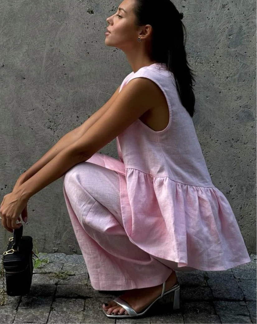 Loretta Cotton Set (Top/Pants)