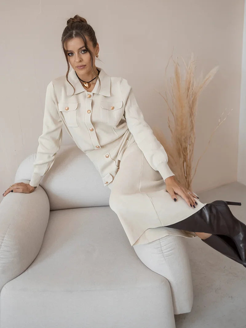 Audrey Set (Sweater/Skirt)