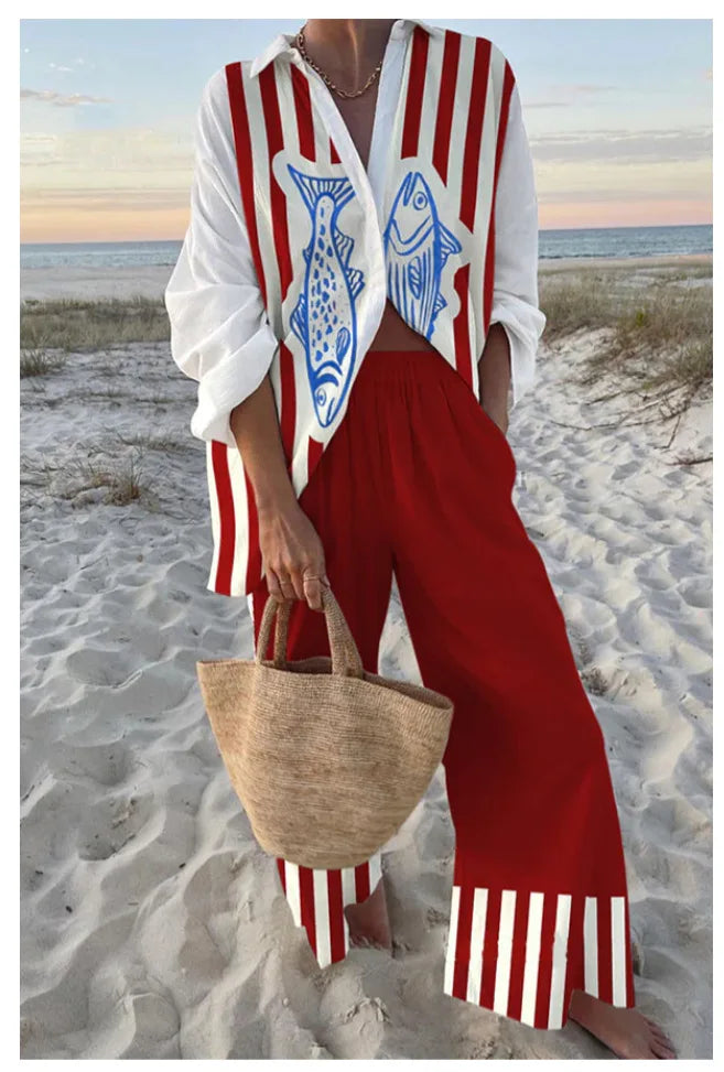 Eleanora Suit (Blouse/Pants) - 20 options