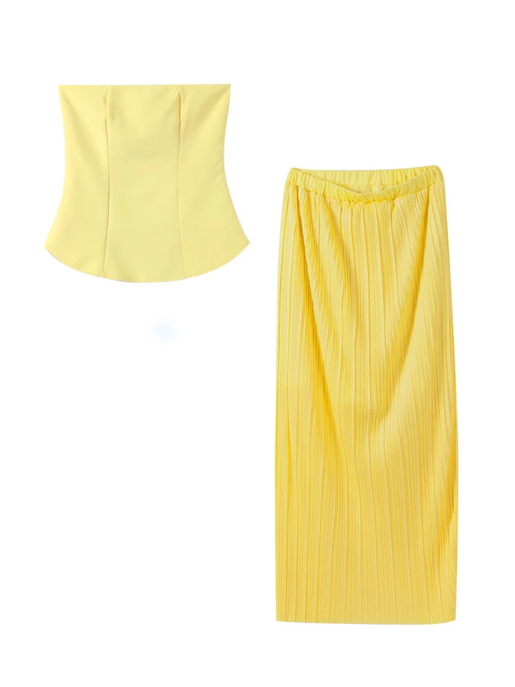 Renee Elegant Set (Top/Skirt)