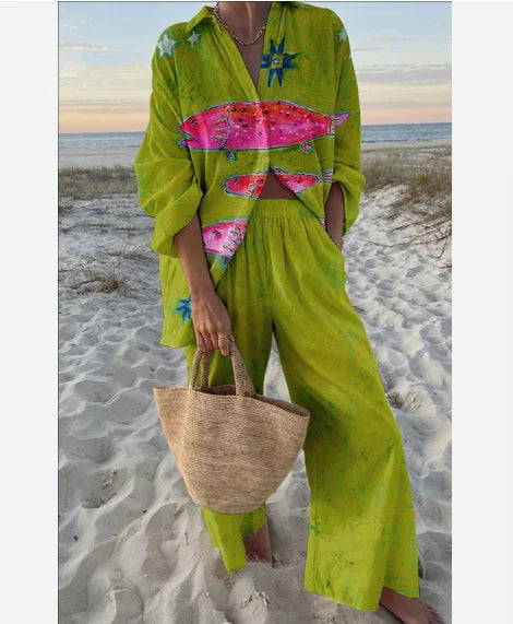 Eleanora Suit (Blouse/Pants) - 20 options