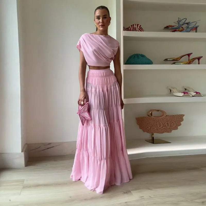 Janet Set (Crop Top/Skirt)