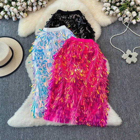 Yolanda Sequined Skirts