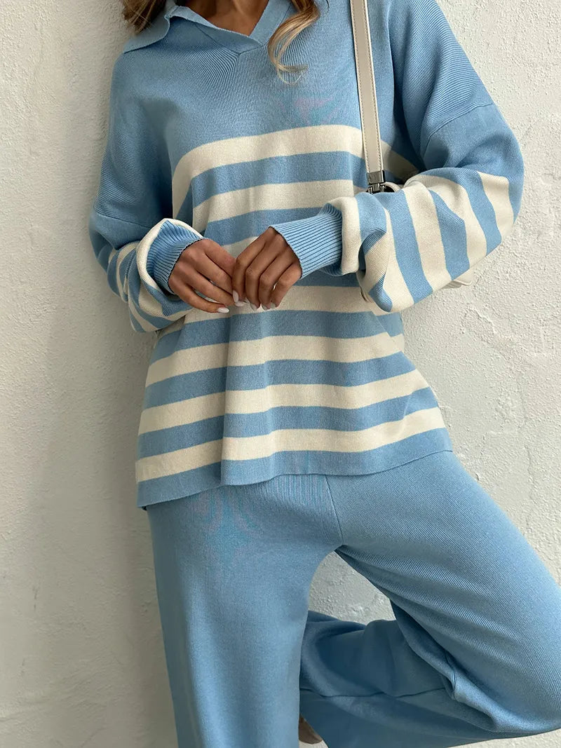 Sandra Knitted Set (Sweater/Pants)