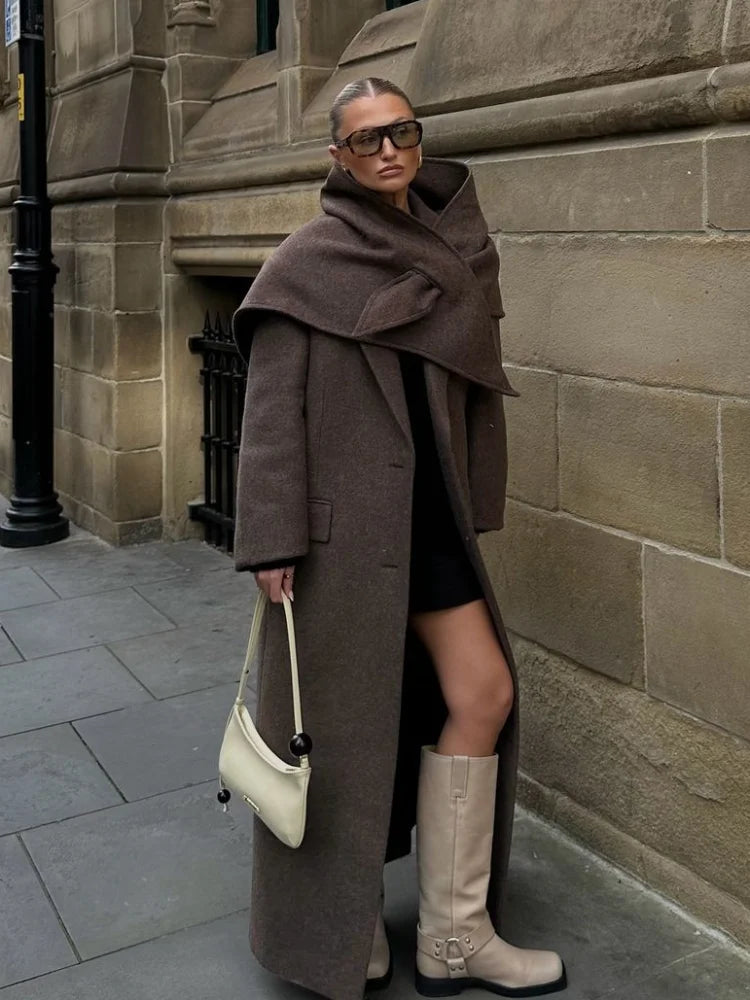 Stephanie Wool Overcoat