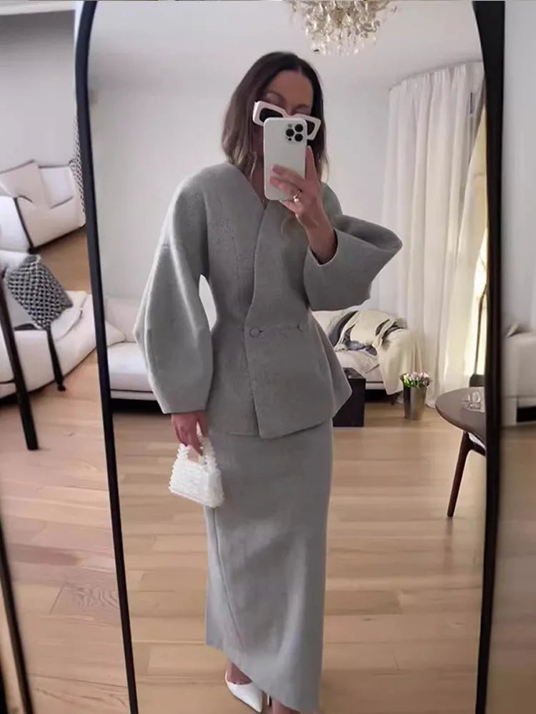 Margaret Elegant Set (Jacket/Skirt)