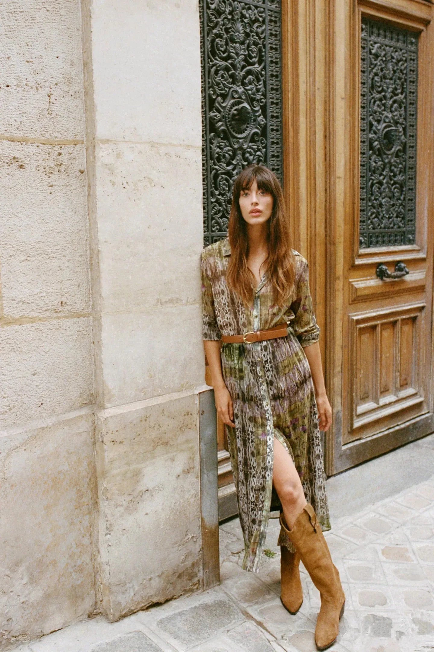 Ruth Boots (Natural Suede)