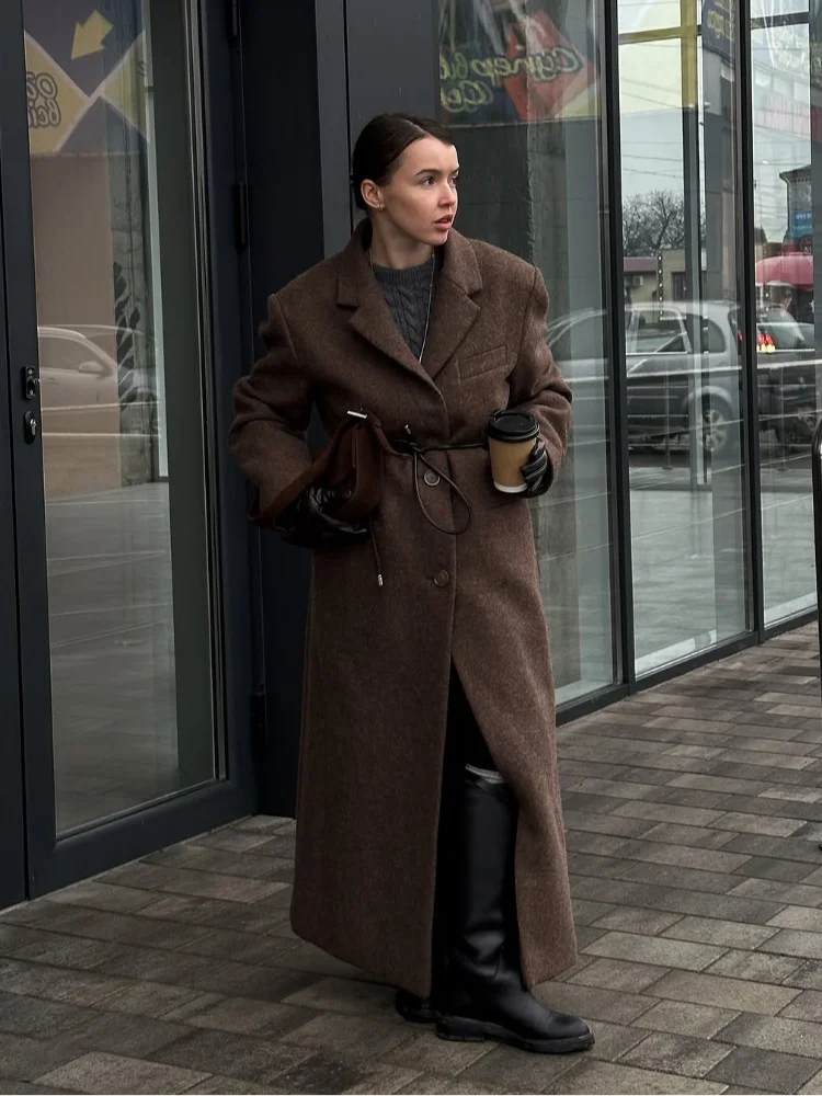 Stephanie Wool Overcoat