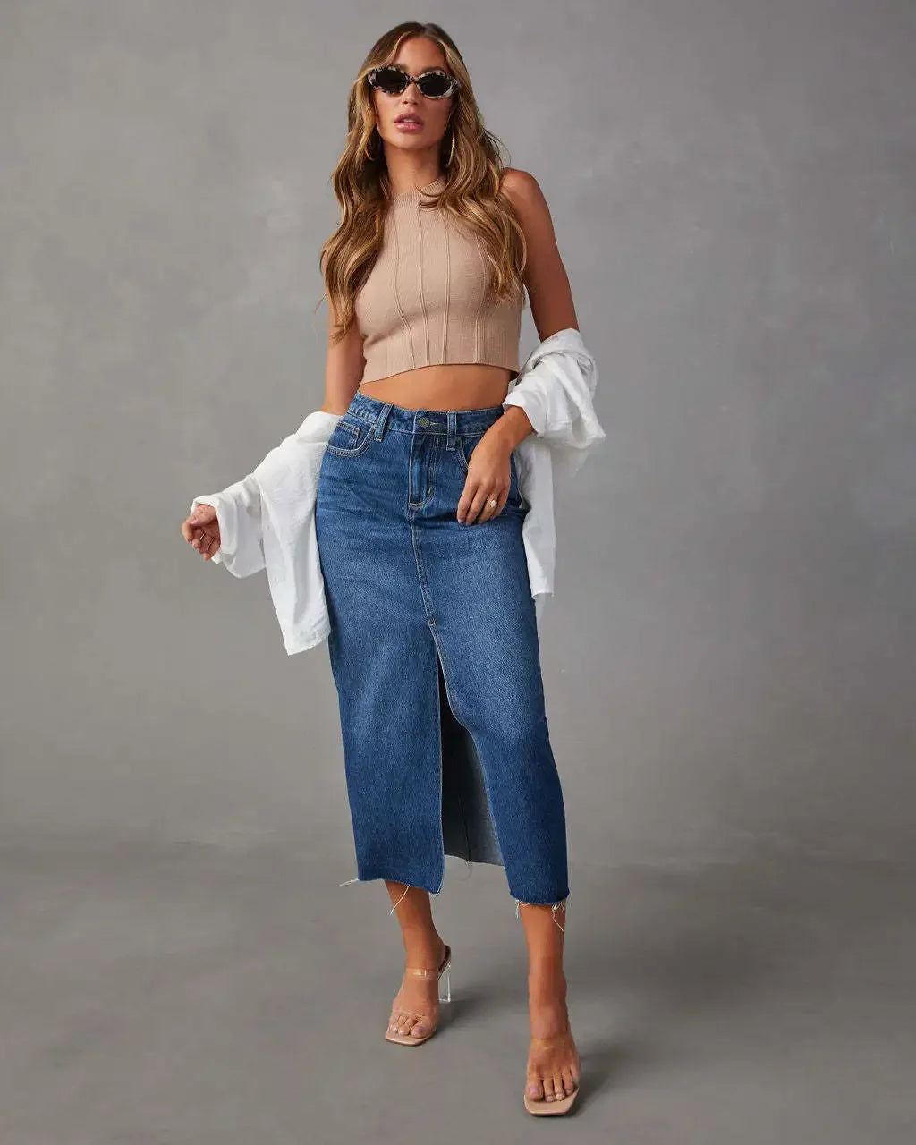 Amanda Jeans Skirts