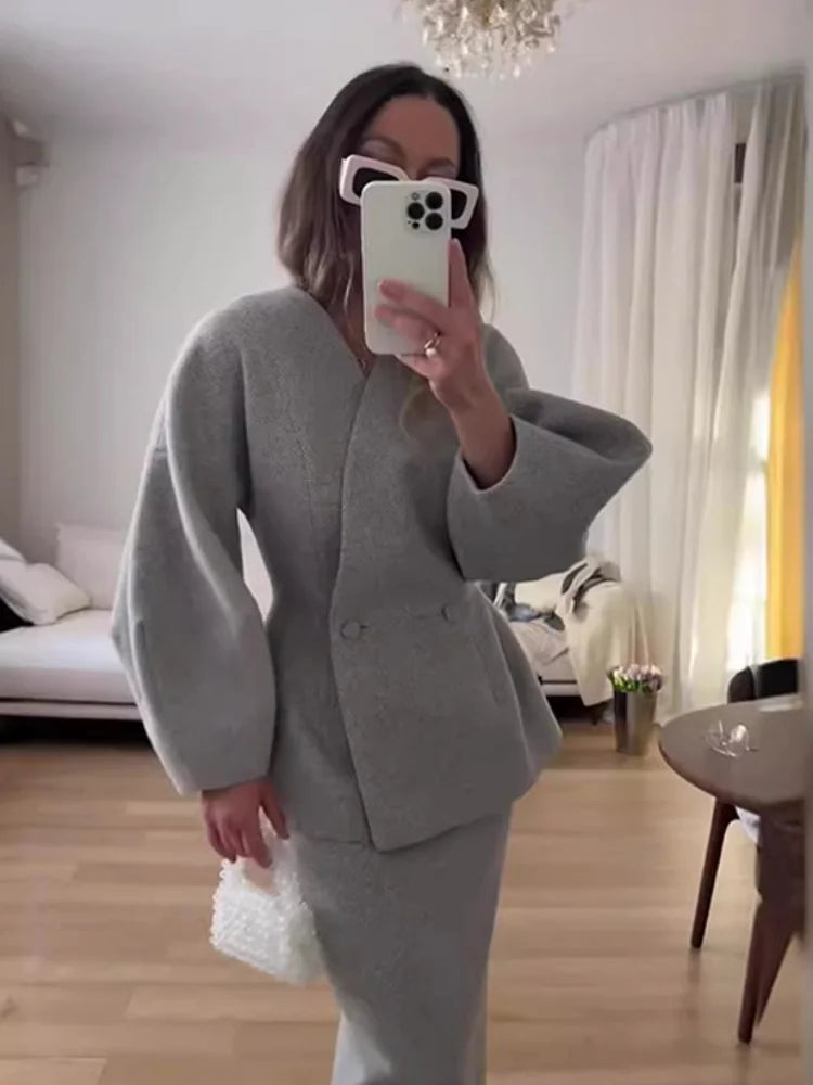 Margaret Elegant Set (Jacket/Skirt)