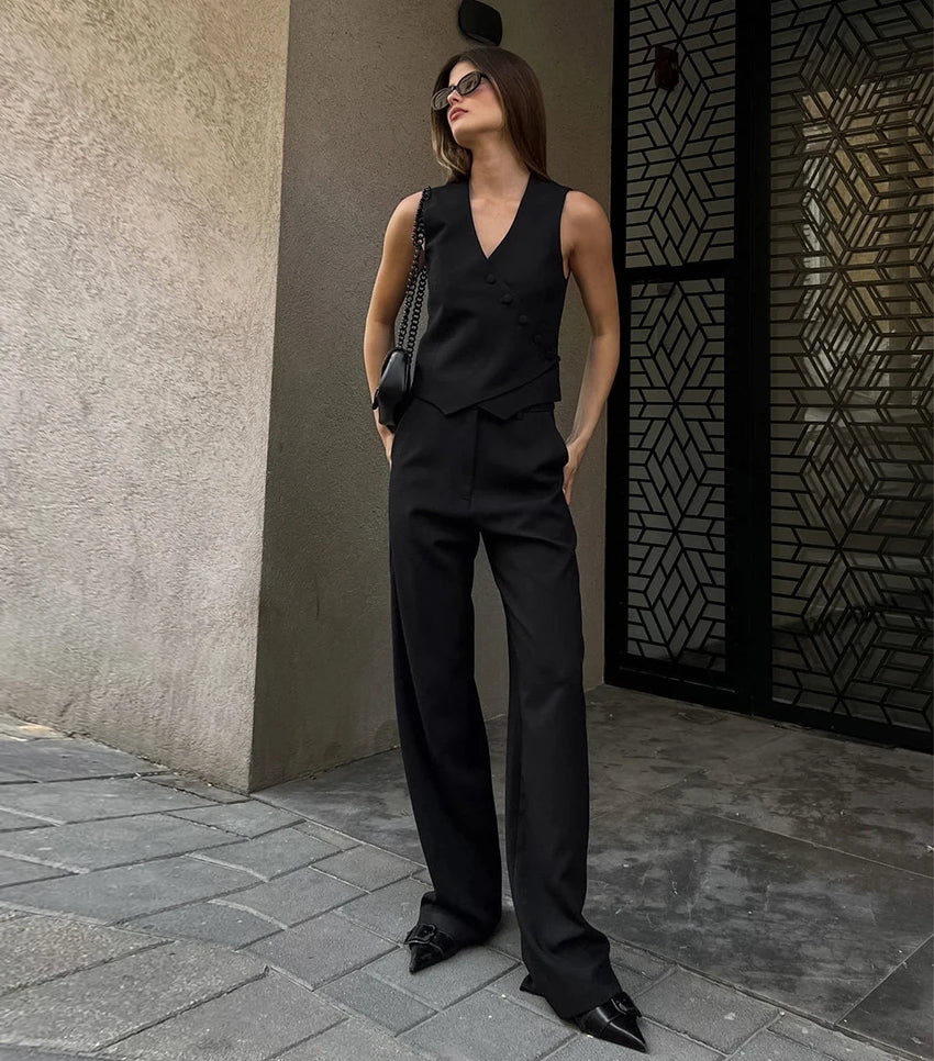 Heather Set (Vest/Pants)