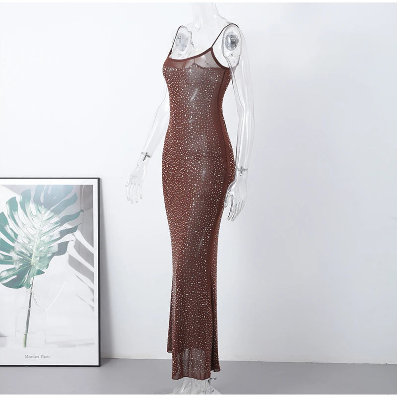 Diamond Slim Dress (Maxi/Mini)