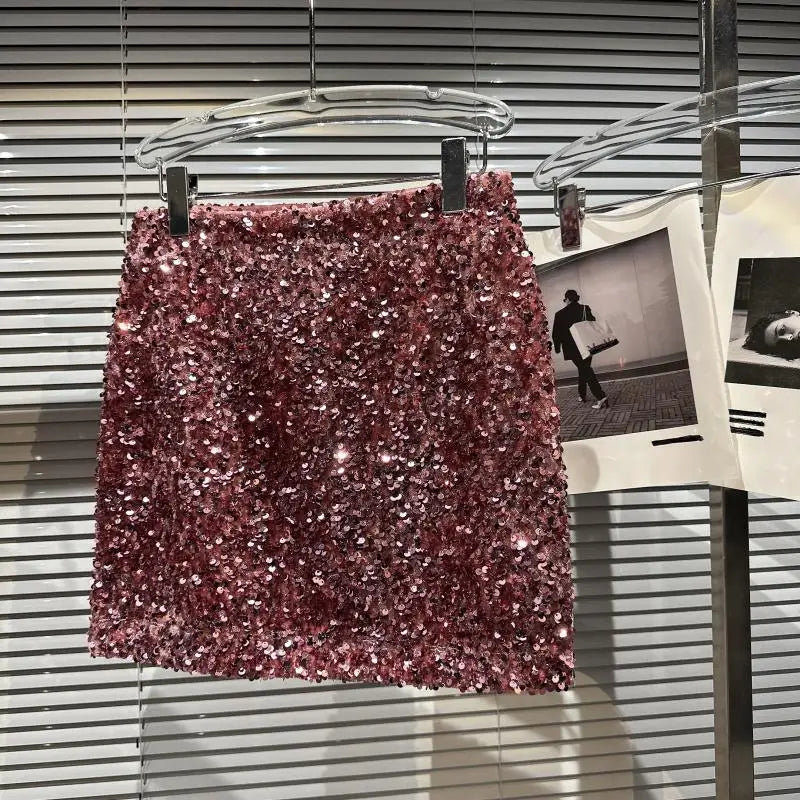 Eva Sequin Skirt
