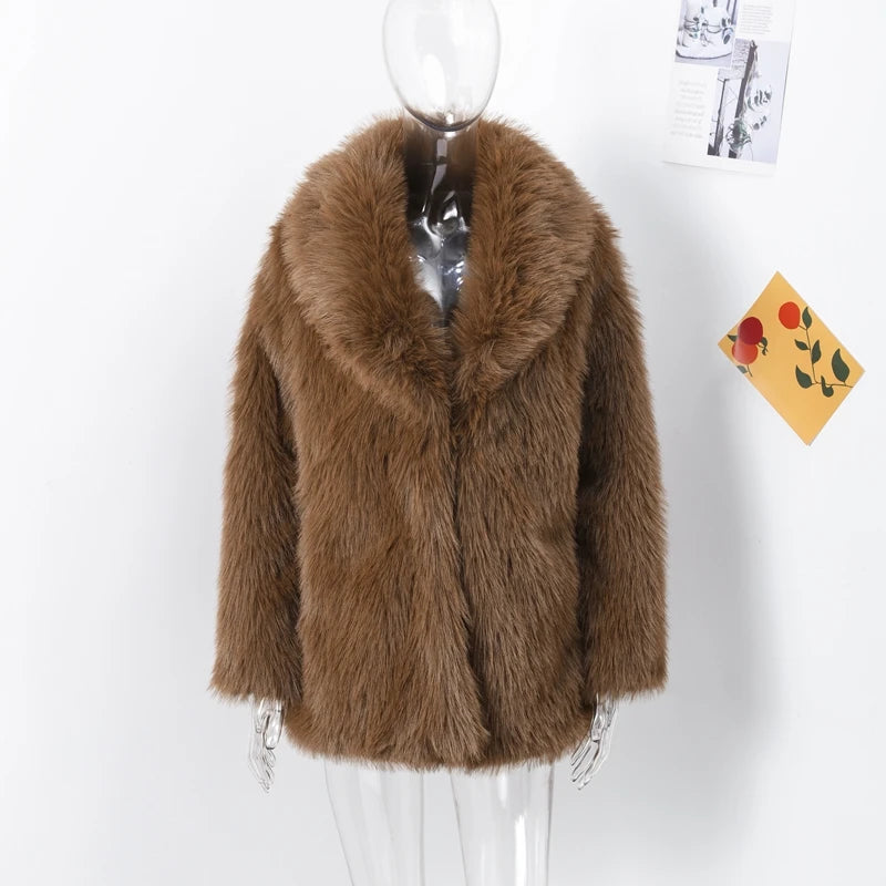 Barbara Faux Fur Coat