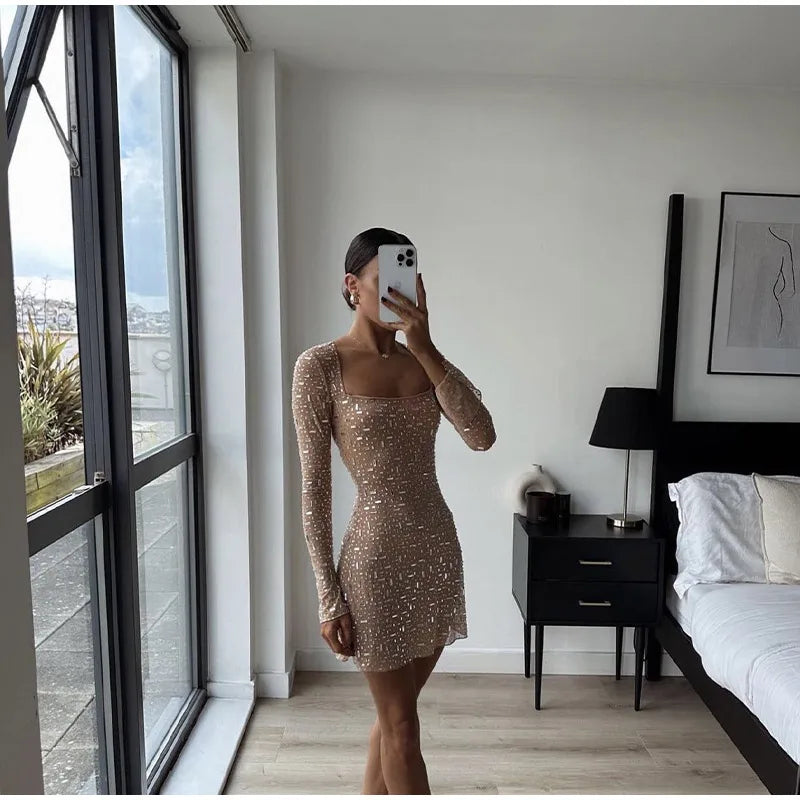 Diamond Slim Dress (Maxi/Mini)