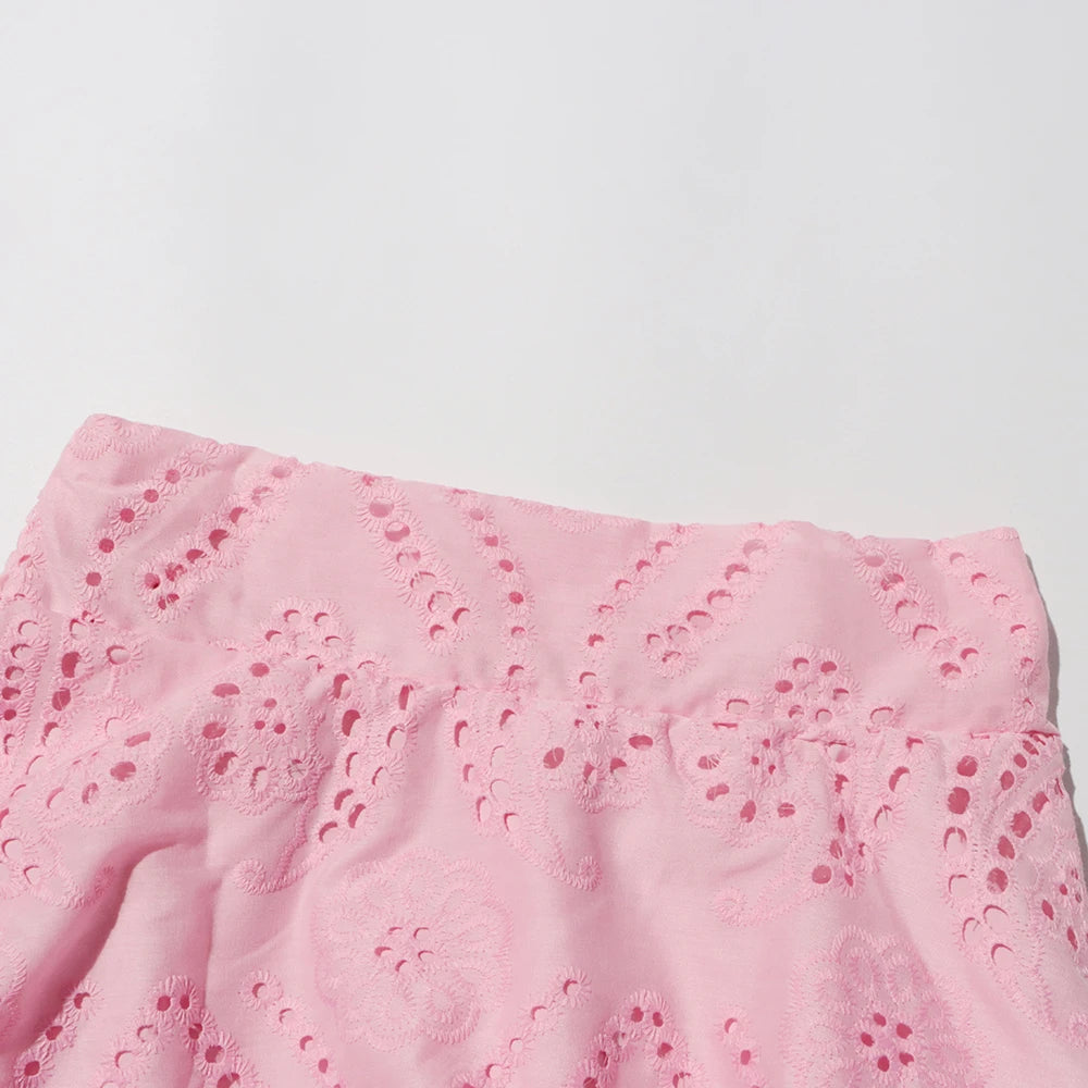 Stephanie Cotton Set (Top/Skirt)