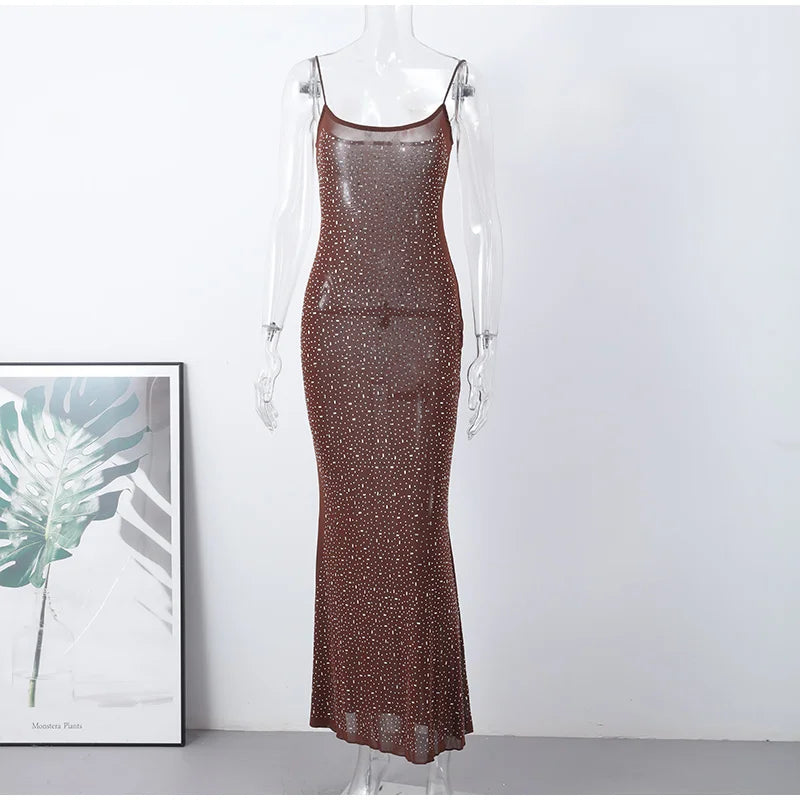 Diamond Slim Dress (Maxi/Mini)