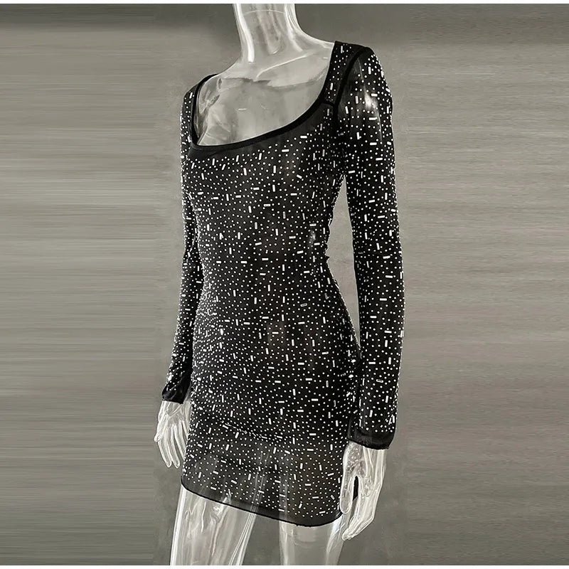 Diamond Slim Dress (Maxi/Mini)